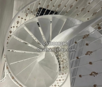 Mẫu cầu thang xoắn ốc đẹp nhất Cần Thơ