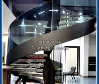 Mẫu cầu thang xoắn ốc đẹp tại Long An