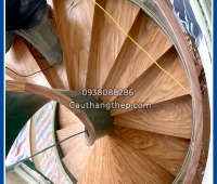 Cầu thang xoắn cho căn hộ Duplex tại Thuận An