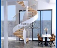 Xưởng gia công cầu thang xoắn ốc Bình Dương