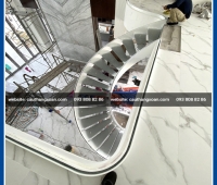 Thi công cầu thang xoắn ốc tại Bình Dương