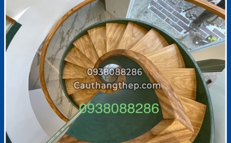 Báo giá cầu thang xoắn ốc tại TP.HCM